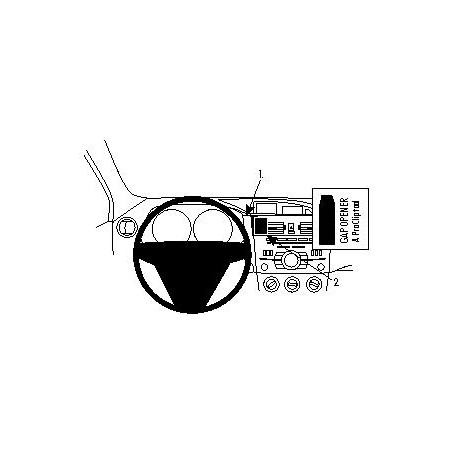 Brodit ProClip Center Mount Mazda 3 2010-2013
