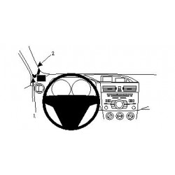 Brodit ProClip Left Mount Mazda 3 2010-2013