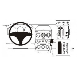 Brodit ProClip Angled Mount Mazda 6  2002-2007