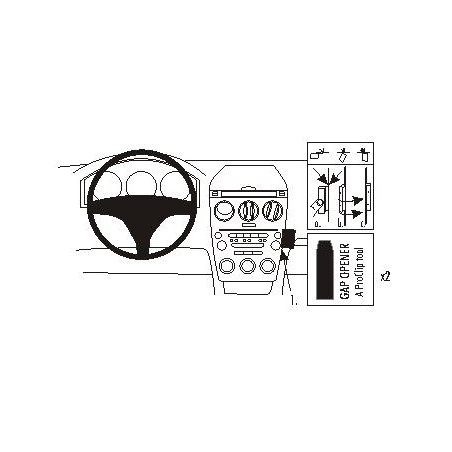Brodit ProClip Angled Mount Mazda 6  2002-2007