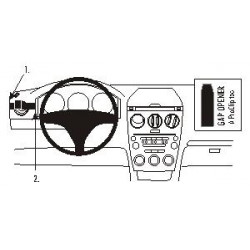 Brodit ProClip Left Mount Mazda 6  2002-2007 