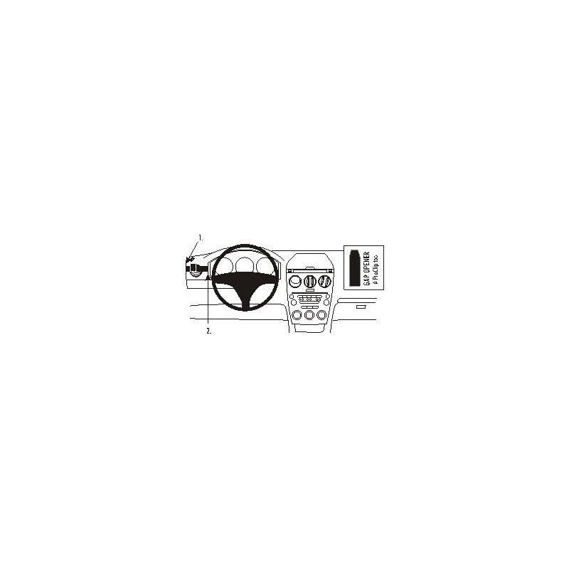 Brodit ProClip Left Mount Mazda 6 2002-2007 Brodit ProClip Left Mount Mazda 6 2002-2007