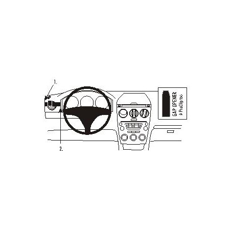 Brodit ProClip Left Mount Mazda 6  2002-2007 