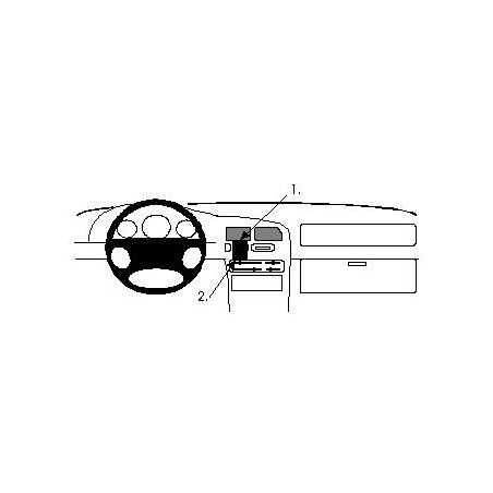 Brodit ProClip Center Mount Mazda 323  1995-97