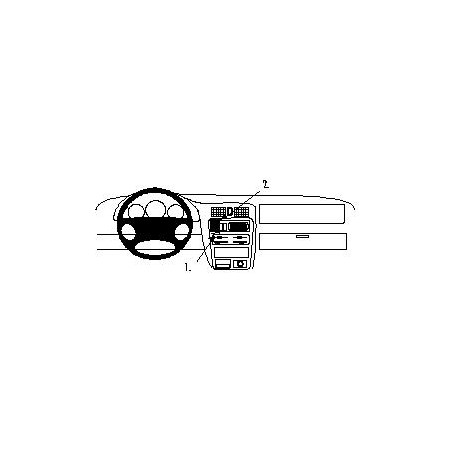 Brodit ProClip Center Mount Mazda 323  1998-2002