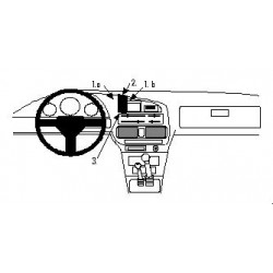 Brodit ProClip Center Mount Mazda B-series 1996-1998
