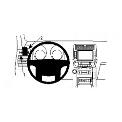 Brodit ProClip Left Mount Toyota LandCruiser 150 10-20