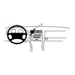 Brodit ProClip Center Mount Lexus ES Series 1992-1996