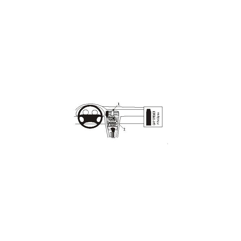 Brodit ProClip Center Mount Lexus ES Series 1997-2001 Brodit ProClip Center Mount Lexus ES Series 1997-2001