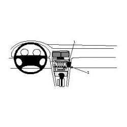 Brodit ProClip Angled Mount Lexus ES Series 1997-2001