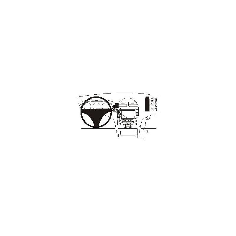 Brodit ProClip Center Mount Lexus ES Series 2006-2012 Brodit ProClip Center Mount Lexus ES Series 2006-2012