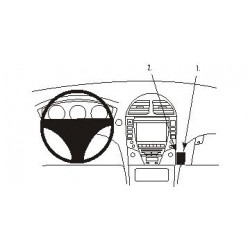 Brodit ProClip Angled Mount Lexus ES Series 2006-2012