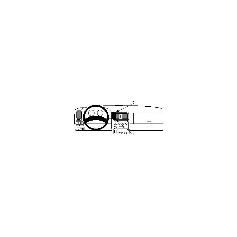 Brodit ProClip Center Mount Lexus GS Series 1993-1997 Brodit ProClip Center Mount Lexus GS Series 1993-1997