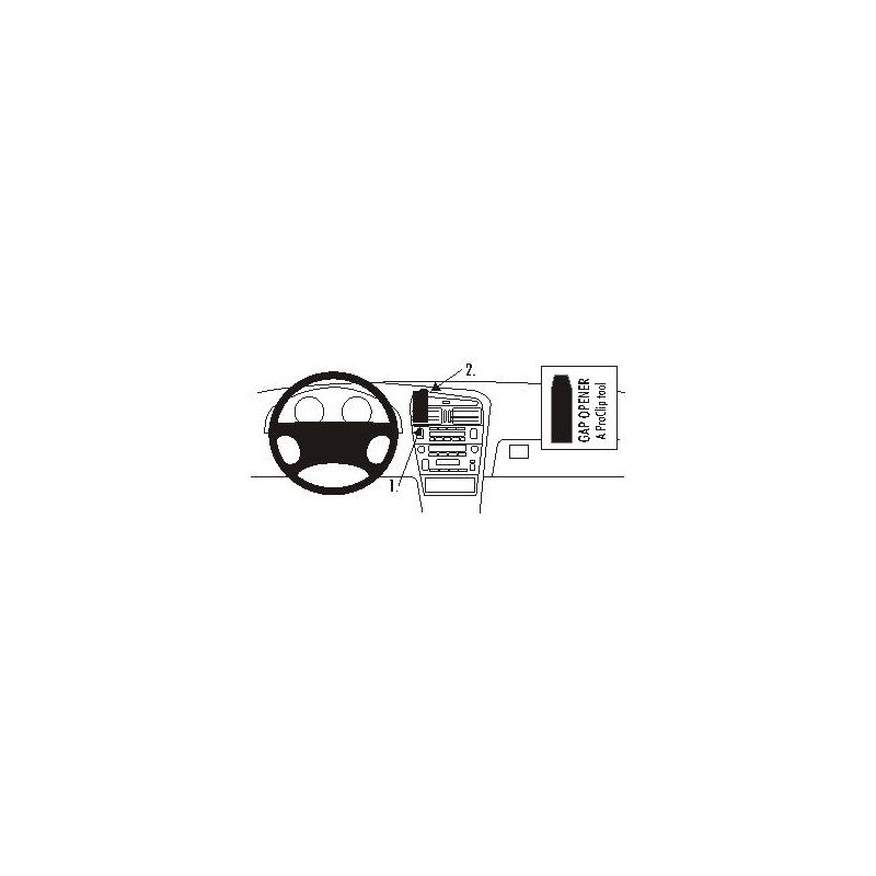 Brodit ProClip Center Mount Lexus GS Series 1998-2005 Brodit ProClip Center Mount Lexus GS Series 1998-2005