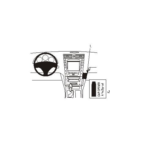 Brodit ProClip Angled Mount Lexus GS Series 2005-2012