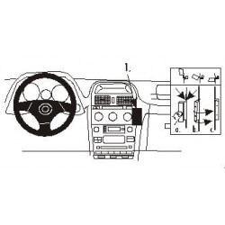 Brodit ProClip Angled Mount Lexus IS Series 2001-2005