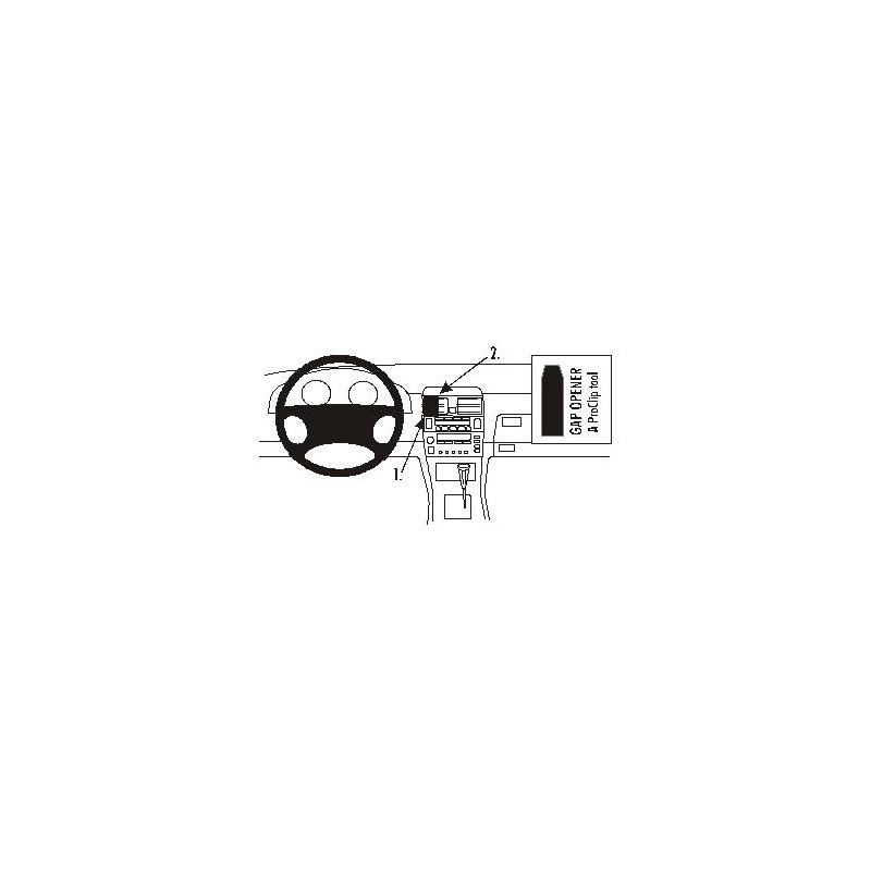 Brodit ProClip Center Mount Lexus LS Series 95-98 Brodit ProClip Center Mount Lexus LS Series 95-98