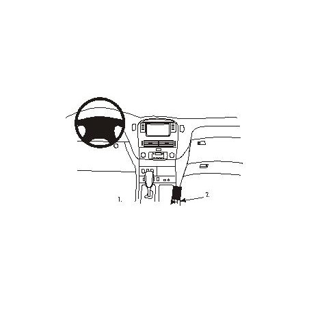 Brodit ProClip Console Mount Lexus LS Series 01-06