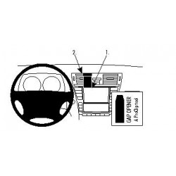 Brodit ProClip Center Mount Lexus LS Series 07-12