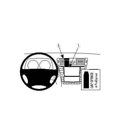 Brodit ProClip Center Mount Lexus LS Series 07-12