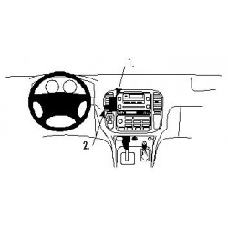 Brodit ProClip Center Mount Lexus LX Series 99-02