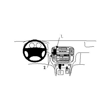 Brodit ProClip Center Mount Lexus LX Series 99-02