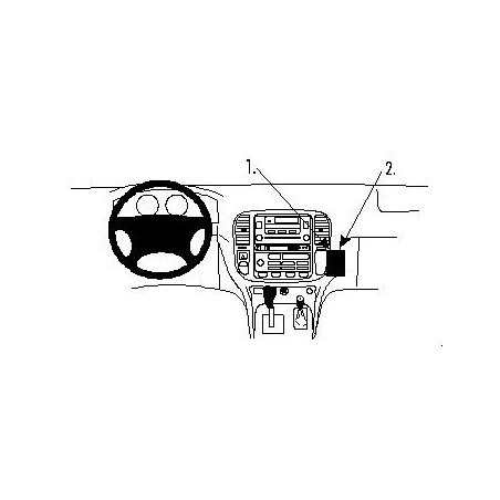 Brodit ProClip Angled Mount Lexus LX Series 99-02