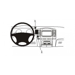 Brodit ProClip Center Mount Lexus LX Series 03-07