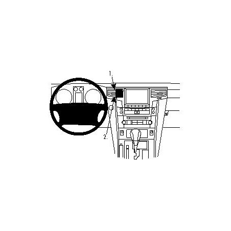 Brodit ProClip Center Mount Lexus LX Series 08-15