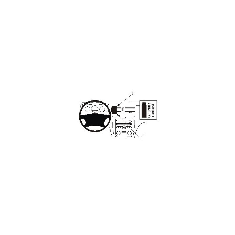 Brodit ProClip Center Mount Chevrolet Impala 06-13