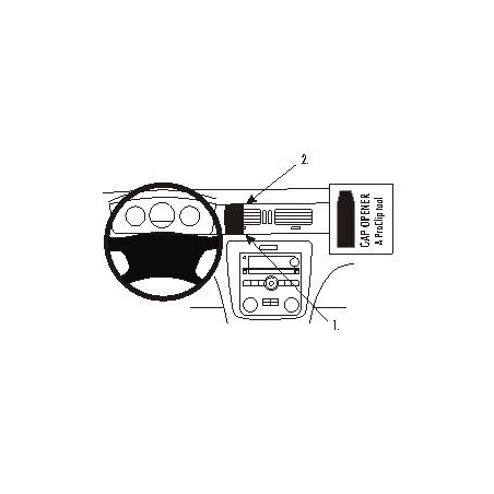 Brodit ProClip Center Mount Chevrolet Impala 06-13
