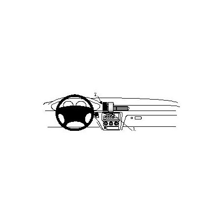 Brodit ProClip Center Mount Chevrolet Malibu 97-03