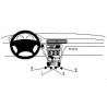 Brodit ProClip Console Mount left/right Chevrolet Malibu 97-03
