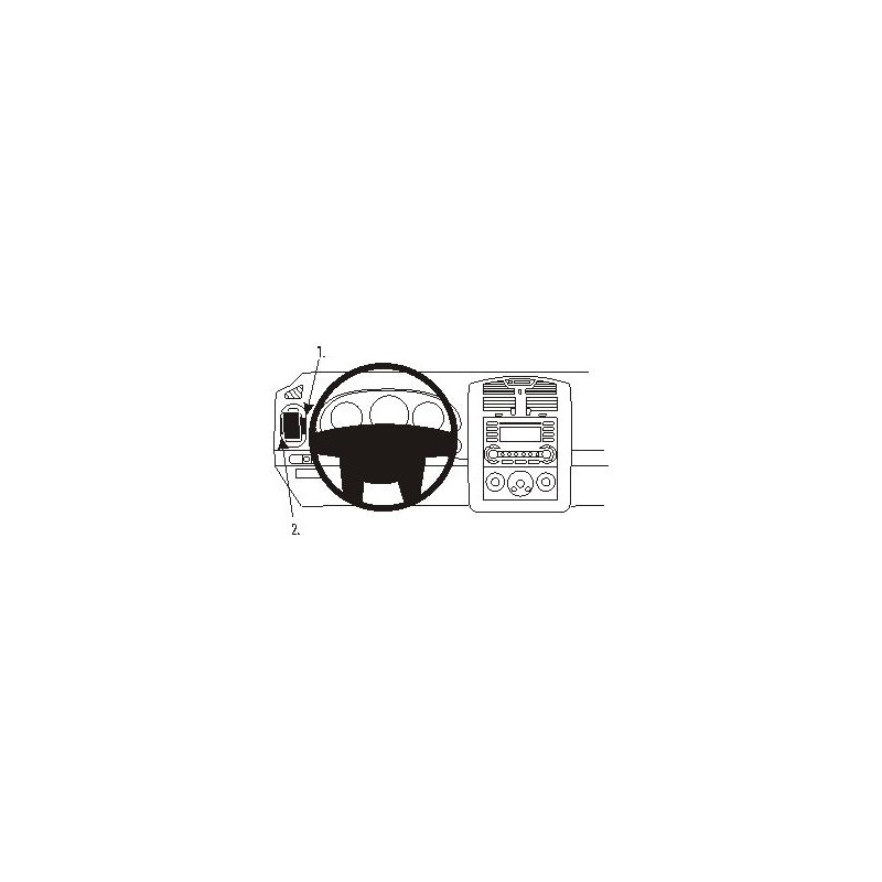 Brodit ProClip Left Mount Chevrolet Malibu 04-07 Brodit ProClip Left Mount Chevrolet Malibu 04-07