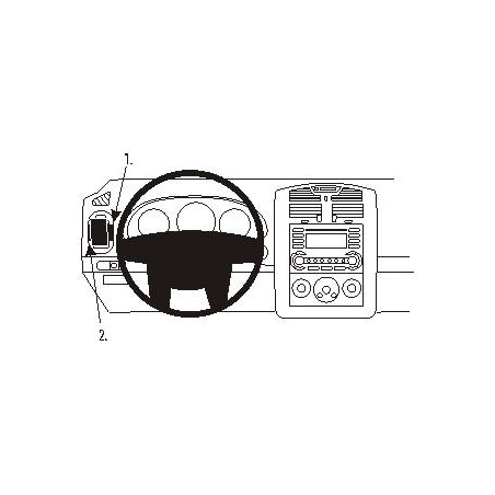 Brodit ProClip Left Mount Chevrolet Malibu 04-07