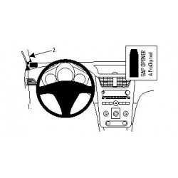 Brodit ProClip Left Mount Chevrolet Malibu 08-12