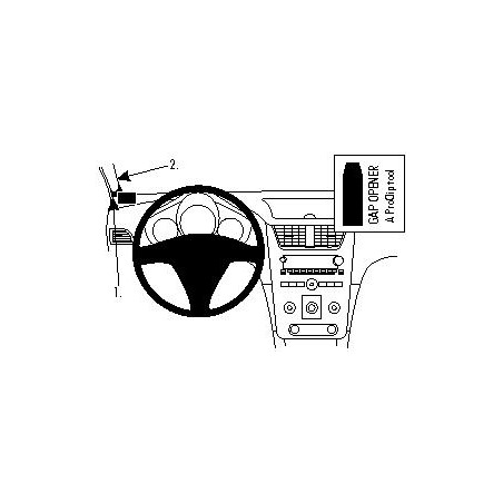 Brodit ProClip Left Mount Chevrolet Malibu 08-12