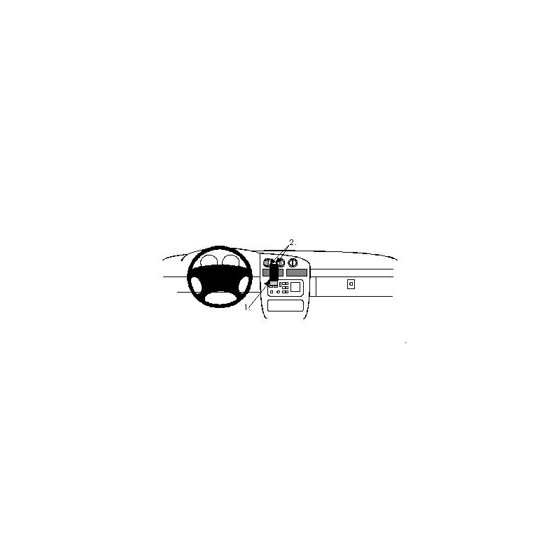 Brodit ProClip Center Mount Chevrolet Monte Carlo/Lumina 95-99 Brodit ProClip Center Mount Chevrolet Monte Carlo/Lumina 95-99