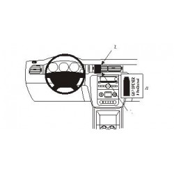 Brodit ProClip Center Mount Chevrolet Multi Model 07-14