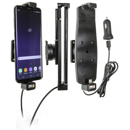 Brodit Aktiv Bilholder Samsung Galaxy S8 Plus - Aktiv holder med USB-kabel (521965)
