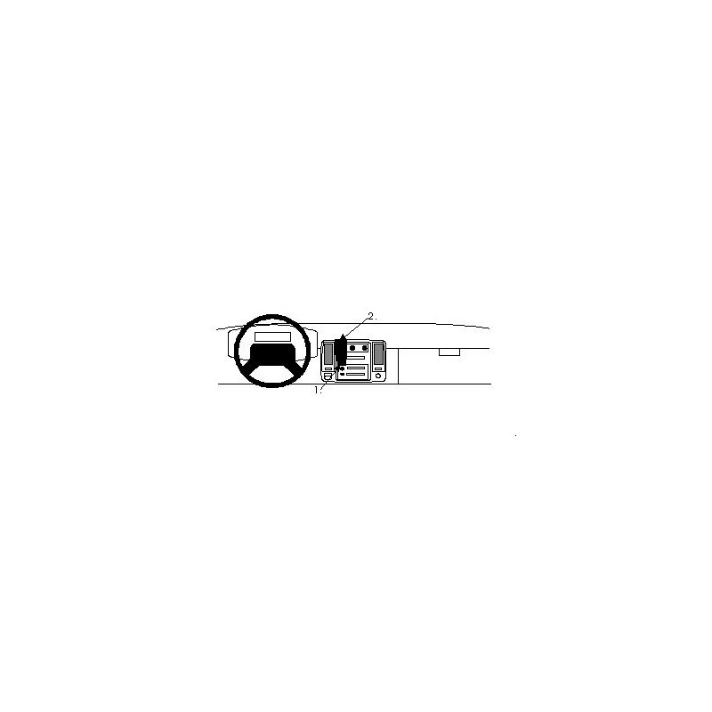 Brodit ProClip Center Mount Chevrolet Caprice Classic 94-96