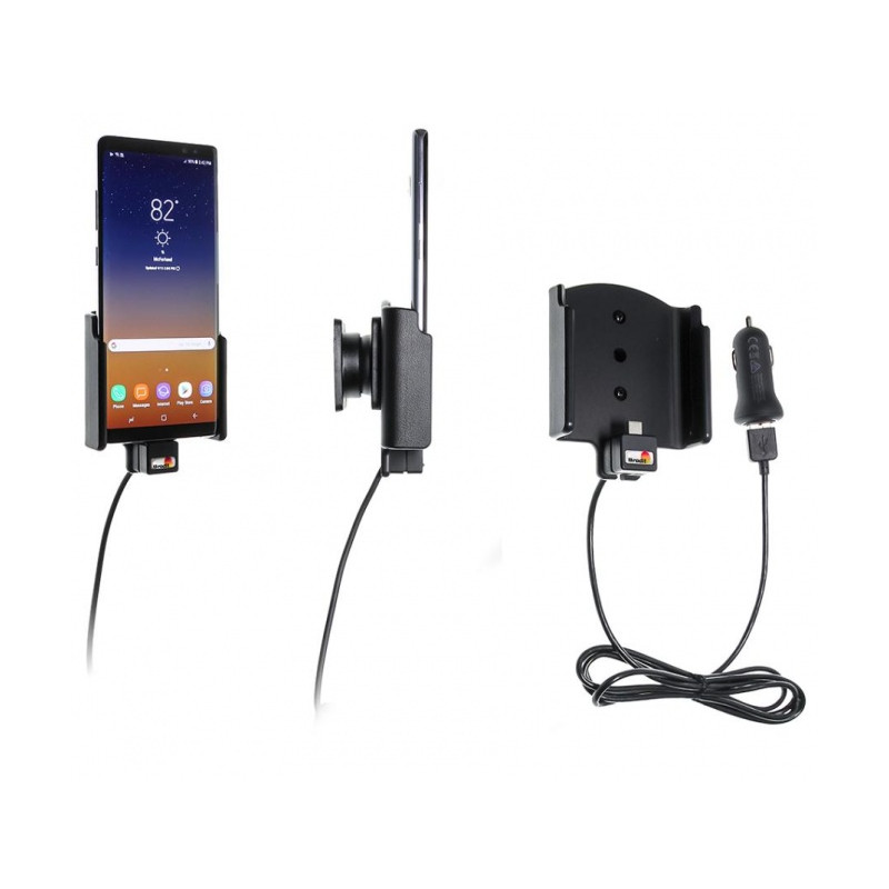 Brodit Aktiv Bilholder Samsung Galaxy Note 8 - Aktiv holder med USB-kabel (521999)