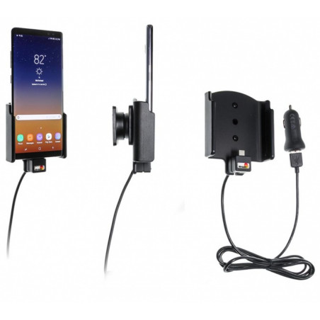 Brodit Aktiv Bilholder Samsung Galaxy Note 8 - Aktiv holder med USB-kabel (521999)