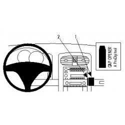 Brodit ProClip Angled Mount Chevrolet Corvette 08-13