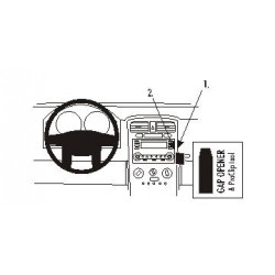 Brodit ProClip Angled Mount Chevrolet Equinox 05-09