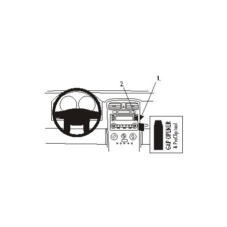 Brodit ProClip Angled Mount Chevrolet Equinox 05-09