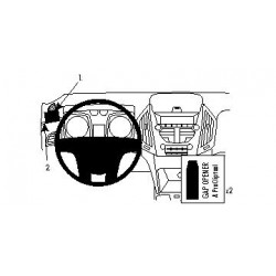 Brodit ProClip Left Mount Chevrolet Equinox 10-16