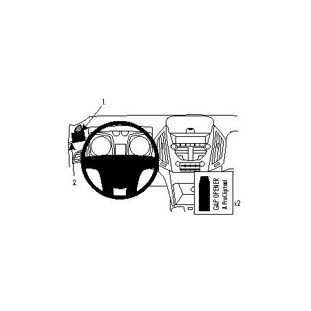 Brodit ProClip Left Mount Chevrolet Equinox 10-16