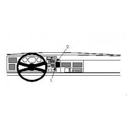 Brodit ProClip Center Mount Chevrolet/GMC Multi mod 92-94