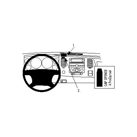 Brodit ProClip Center Mount Chevrolet Silverado 07-13